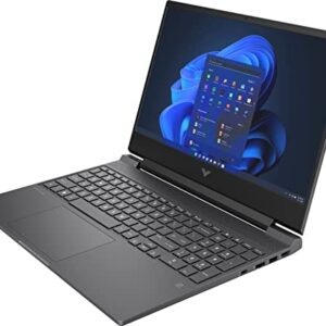 HP 2022 Newest Victus 15.6" FHD IPS Premium Gaming Laptop | 12thGen Intel Core i5-12450H | NVIDIA GeForce GTX1650 | Backlit KB | Windows 11 | with USB3.0 HUB Bundle (Silver, 8GB RAM | 512GB SSD)