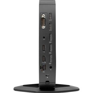 HP t640 Thin Client - AMD Ryzen R1505G Dual-core (2 Core) 2.40 GHz - 4 GB RAM DDR4 SDRAM - 16 GB Flash - AMD Radeon Vega 3 Graphics - Gigabit Ethernet Smart Zero - DisplayPort - VGA - Network (R