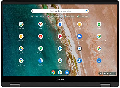 ASUS - 16" 2-in-1 Touchscreen Chromebook - Intel Core i3 - 8GB Memory - 128GB SSD - Mineral Grey