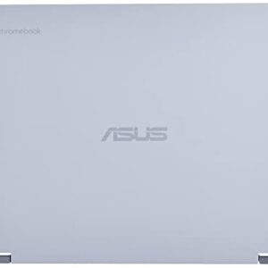 ASUS Chromebook Vibe CX34 Flip Cloud Gaming Laptop with Stylus, 14" 144 Hz Touch Display (1920x1200), Intel® Core™ i5-1235U Processor, 256GB SSD, 8GB RAM, ChromeOS, Pearl White, CX3401FBA-DH586T-S