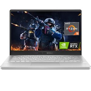 ASUS Newest ROG Zephyrus Gaming Laptop, 14" QHD (2560 x 1440) 120Hz IPS Display, Ryzen 9 5900HS Processor, RTX 3060 Graphics 6GB GDDR6, Backlit Keyboard, Fingerprint, Win 11 (40GB RAM | 1TB PCIe SSD)