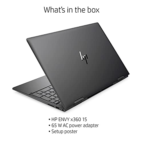 2021 Newest HP Envy x360 2-in-1 Flip Laptop, 15.6 Full HD Touchscreen, AMD Ryzen 7 5700U 8-Core, 32GB RAM, 1TB PCIe NVMe SSD, Backlit Keyboard, Webcam, Wi-Fi, Bluetooth, Windows 10 Home (Renewed)