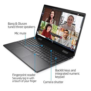 2021 Newest HP Envy x360 2-in-1 Flip Laptop, 15.6 Full HD Touchscreen, AMD Ryzen 7 5700U 8-Core, 32GB RAM, 1TB PCIe NVMe SSD, Backlit Keyboard, Webcam, Wi-Fi, Bluetooth, Windows 10 Home (Renewed)
