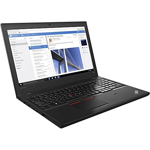 Lenovo ThinkPad T560 Notebook Laptop 15.6 FHD Display / Intel Core i5-6300U 2.4Ghz / 8GB RAM / 256GB SSD / Windows 10 Pro / Black (Renewed)