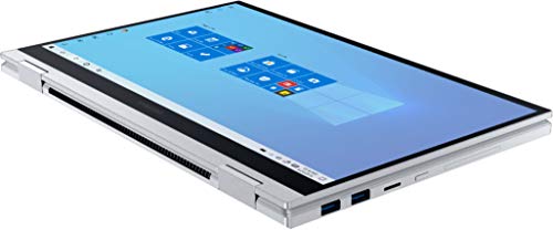 [Windows 11 Pro] SAMSUNG Galaxy Book Flex2 Alpha 2-in-1 Business Laptop, 13.3" QLED FHD Touchscreen 400nit, Intel Quard-Core i5 1135G7 (Beat i7 1065G7), 8GB LPDDR4x RAM, 256GB PCIe SSD, WiFi 6, BT 5.1