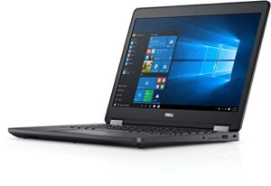 dell latitude e5470 14 inches laptop, core i5-6300u 2.4ghz, 8gb ram, 500gb hard drive, windows 10 pro 64bit (renewed)