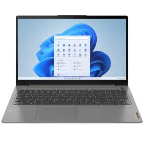 Lenovo 2021 New ideaPad 3i 15.6 FHD (1920x1080) Screen Laptop Intel Pentium Gold 7505| HDMI, Bluetooth 5.0| Windows 11 Arctic Grey with one Year Office (12GB RAM | 128GB SSD)