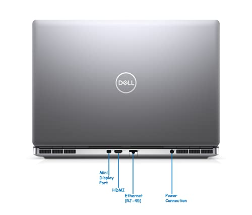 Dell Precision 7550 Workstation Laptop PC, FHD Non-Touch, Intel Core i7-10850H Processor, 32GB Ram, 512GB NVMe SSD, HDMI, Thunderbolt, NVIDIA Quadro T1000 4GB GDDR6, Windows 10 Pro (Renewed)