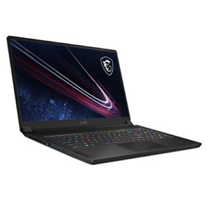 MSI GS76 Stealth 17.3" FHD 360Hz 3ms Ultra Thin and Light Gaming Laptop Intel Core i9-11900H RTX3070 32GB 1TB NVMe SSD Win11 VR Ready - Black (11UG-653)