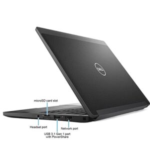 Dell Latitude 7390 13.3" FHD Touchscreen Laptop, Intel Core i5-8350U, 16GB DDR4 RAM, 256GB NVMe M.2 SSD, Fingerprint Reader, Backlit Keyboard, Face Recognition, CAM, Windows 10 Pro (Renewed)