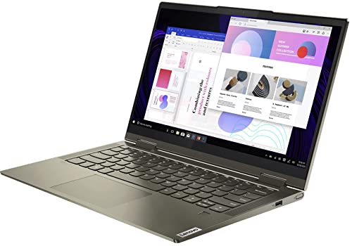 Lenovo - Yoga 7i 2-in-1 14" Touch Screen Laptop - Intel Evo Platform Core i5 - 8GB Memory - 512GB Solid State Drive - 82BH000 - TWE Cloth (12GB | 512GB SSD)