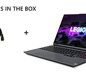 Lenovo Legion 5 Pro Gaming Laptop, 16.0" 500 nits QHD (2560x1600) IPS 165Hz, Ryzen 7 5800H, GeForce RTX 3060 6GB, TGP 130W, Win 11 Home, with HDMI Cable (32GB RAM | 1TB PCIe SSD)