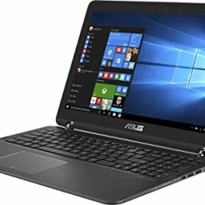 Asus 2-in-1 15.6" Touch-Screen FHD Laptop, Intel Core i7-7500U, 12GB DDR4 RAM, NVIDIA GeForce 940MX 2GB, 2TB HDD, Bluetooth, HDMI, Backlit keyboard, HD Webcam, Win10- Sandblasted black aluminum