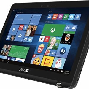 Asus 2-in-1 15.6" Touch-Screen FHD Laptop, Intel Core i7-7500U, 12GB DDR4 RAM, NVIDIA GeForce 940MX 2GB, 2TB HDD, Bluetooth, HDMI, Backlit keyboard, HD Webcam, Win10- Sandblasted black aluminum