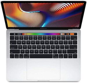 mid 2017 apple macbook pro touch bar with 3.5ghz intel core i7 (13.3 inches, 16gb ram, 512gb ssd) silver (renewed)
