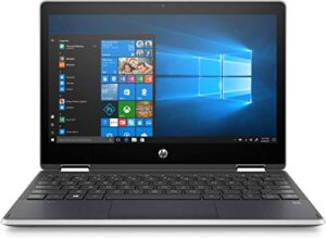 hp – pavilion x360 2-in-1 11.6″ touch-screen laptop – intel pentium – 4gb memory – 128gb solid state drive – ash silver keyboard frame, natural silver