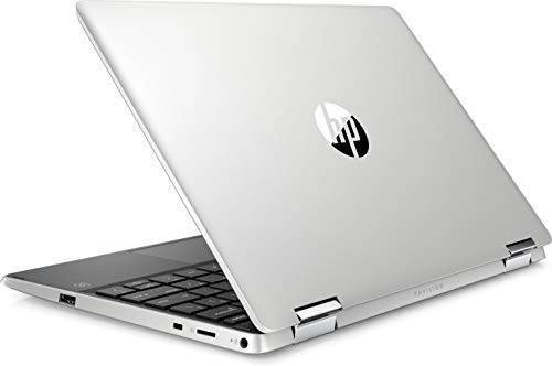 HP - Pavilion x360 2-in-1 11.6" Touch-Screen Laptop - Intel Pentium - 4GB Memory - 128GB Solid State Drive - Ash Silver Keyboard Frame, Natural Silver