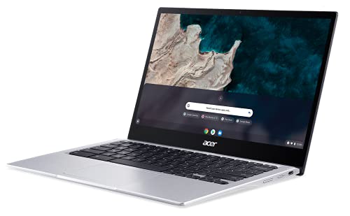 Acer Chromebook Spin 513 Convertible Laptop | Qualcomm Snapdragon 7c | 13.3" FHD IPS Touch Corning Gorilla Glass Display | 8GB LPDDR4X | 64GB eMMC | WiFi 5 | Backlit KB | Chrome OS | CP513-1H-S338