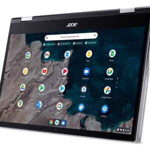 Acer Chromebook Spin 513 Convertible Laptop | Qualcomm Snapdragon 7c | 13.3" FHD IPS Touch Corning Gorilla Glass Display | 8GB LPDDR4X | 64GB eMMC | WiFi 5 | Backlit KB | Chrome OS | CP513-1H-S338