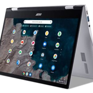 Acer Chromebook Spin 513 Convertible Laptop | Qualcomm Snapdragon 7c | 13.3" FHD IPS Touch Corning Gorilla Glass Display | 8GB LPDDR4X | 64GB eMMC | WiFi 5 | Backlit KB | Chrome OS | CP513-1H-S338