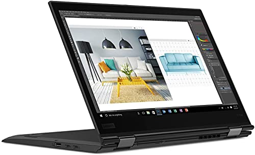 Lenovo Thinkpad X1 Yoga G3 Laptop Intel Core i5 1.70 GHz 16GB Ram 256GB SSD Windows 10 Pro (Renewed)