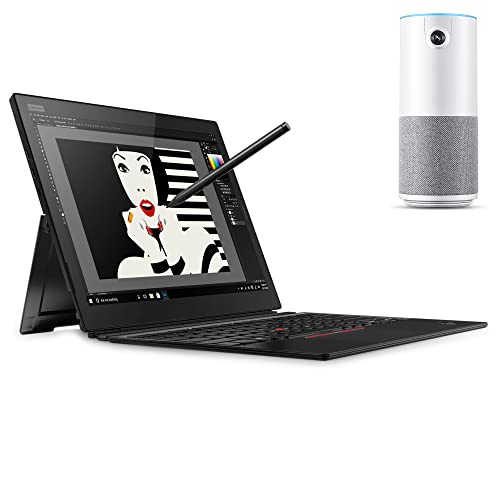 Lenovo ThinkPad X1 Tablet Gen 3 2-in-1 Business Laptop, 13" QHD+ IPS Touchscreen Notebook, Quad-Core i7 Processor, 8GB RAM, 256GB PCIe SSD, Win10 Pro, Detachable Thin Keyboard, ThinkPad Pen Pro