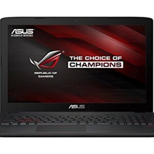 ASUS ROG GL552VW-DH71 15-Inch Gaming Laptop, Discrete GPU GeForce GTX 960M 2GB VRAM, 16GB DDR4, 1TB (ROG Metallic)