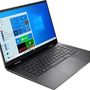 Latest HP Envy x360 2-in-1 Laptop | 15.6" IPS FHD Touchscreen | AMD 8-Core Ryzen 7 5825U | Radeon Graphics | 64GB RAM 2TB NVMe SSD | WiFi6 | USB-C | HDMI | Backlit KB | FPR | Windows 11 Pro