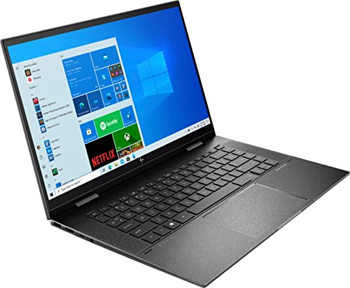 Latest HP Envy x360 2-in-1 Laptop | 15.6" IPS FHD Touchscreen | AMD 8-Core Ryzen 7 5825U | Radeon Graphics | 64GB RAM 2TB NVMe SSD | WiFi6 | USB-C | HDMI | Backlit KB | FPR | Windows 11 Pro