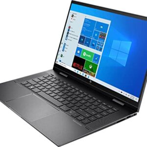 Latest HP Envy x360 2-in-1 Laptop | 15.6" IPS FHD Touchscreen | AMD 8-Core Ryzen 7 5825U | Radeon Graphics | 64GB RAM 2TB NVMe SSD | WiFi6 | USB-C | HDMI | Backlit KB | FPR | Windows 11 Pro