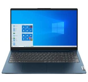 Lenovo 2022 IdeaPad5i 15.6" FHD IPS Touch Laptop PC Intel 11th 4-Core i7-1165G7 12GB DDR4 2TB M.2 NVMe SSD Iris Xe Graphics HDMI WiFi AX BT USB-C Fingerprint Backlit KB Blue Windows 11 Pro w/ RE USB