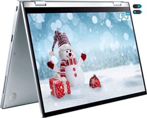 asus chromebook flip 14 2-in-1 convertible laptop, 14″ fhd touchscreen nanoedge display, intel core m3-8100y, 8gb ram, 64gb storage, backlit kb, +ysc accessory
