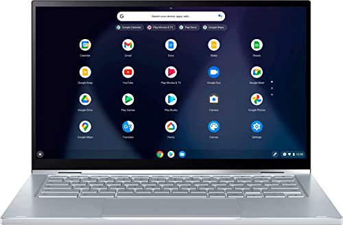 ASUS Chromebook Flip 14 2-in-1 Convertible Laptop, 14" FHD Touchscreen NanoEdge Display, Intel Core M3-8100Y, 8GB RAM, 64GB Storage, Backlit KB, +YSC Accessory