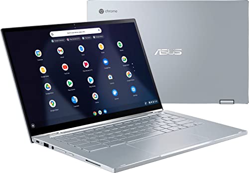 ASUS Chromebook Flip 14 2-in-1 Convertible Laptop, 14" FHD Touchscreen NanoEdge Display, Intel Core M3-8100Y, 8GB RAM, 64GB Storage, Backlit KB, +YSC Accessory