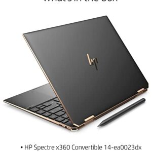 HP - Spectre x360 2-in-1 13.5" 3K2K OLED Touchscreen Laptop - Intel Evo Core i7 1195G7 2X TB4 MPP 2.0 Tilt Pen Included Windows 11 Home+ HDMI Cable (16GB RAM | 1TB PCIe SSD+32GB Intel Optane)