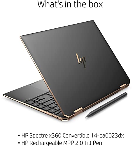 HP - Spectre x360 2-in-1 13.5" 3K2K OLED Touchscreen Laptop - Intel Evo Core i7 1195G7 2X TB4 MPP 2.0 Tilt Pen Included Windows 11 Home+ HDMI Cable (16GB RAM | 1TB PCIe SSD+32GB Intel Optane)