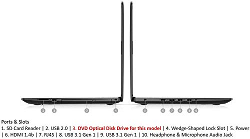 Dell Inspiron 3793 Premium 17.3'' FHD 1080P Non-Touch Laptop Computer Intel 10th Gen i3-1005G1 up to 3.4GHz 8GB RAM 1TB HDD Webcam DVD-RW HDMI WiFi Windows 10 Home, Aloha Bundle
