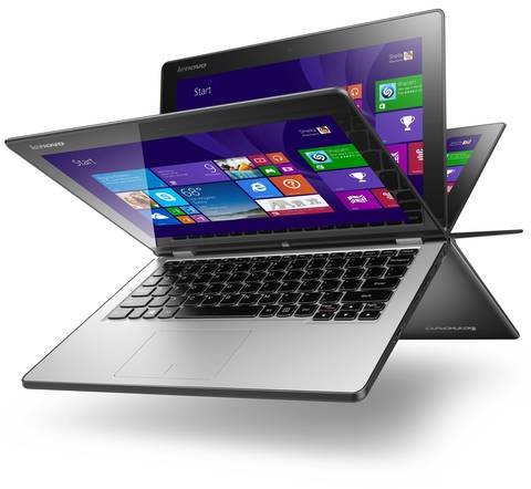 Lenovo Yoga 2 11.6" Touchscreen 2-in-1 Laptop PC - Intel Pentium N3520 / 4GB DDR3L / 500GB HD / HD Webcam / WLAN 802.11b/g/n / Bluetooth 4.0 / Windows 8.1 64-bit