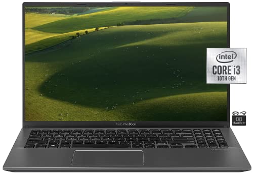 2022 Flagship ASUS VivoBook Business Thin Laptop, 15.6" HD Screen, Intel i3-1005G1 (Upto 3.4GHz, Beat i5-8250U), 12GB RAM, 256GB PCIe SSD, HD Graphic, Bluetooth,HD Webcam,Win 11 +HubxcelAccessory