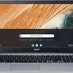 Acer 15.6inch FHD(1920x1080) IPS Touchscreen Chromebook, Intel Celeron N Dual Core Processor Up to 2.80GHz, 4GB LPDDR4 RAM, 64GB SSD, Numeric Keypad, Webcam, Chrome OS-(Renewed)