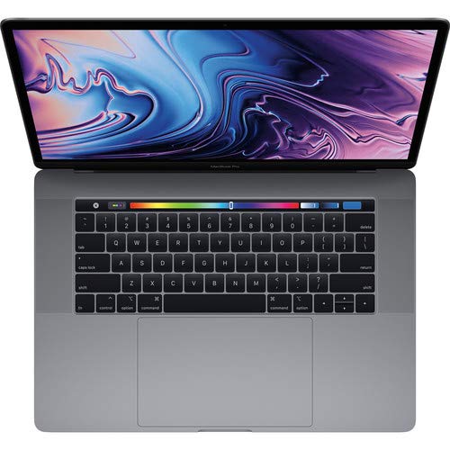 Mid 2019 Apple MacBook Pro with 2.3 GHz Intel Core i9 (15 inch, 16GB RAM, 512GB SSD) Space Gray (Renewed)