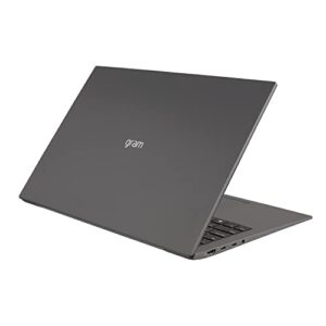 LG gram (2022) 16Z90Q Ultra Lightweight Laptop, 16" (2560 x 1600) IPS Display, Intel Evo 12th Gen i7 1260P Processor, 16GB LPDDR5, 1TB NVMe SSD, FHD Webcam, WiFi 6E, Thunderbolt 4, Windows 11, Gray