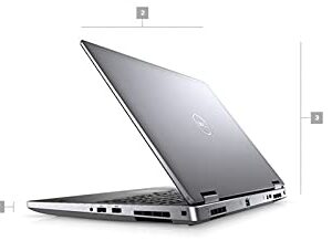 2019 Dell Precision 7540 Laptop 15.6" - Intel Core i5 9th Gen - i5-9400H - Core 4.3Ghz - 256GB SSD - 16GB RAM - Nvidia Quadro T1000 - 1920x1080 FHD - Windows 10 Pro Carbon (Renewed)