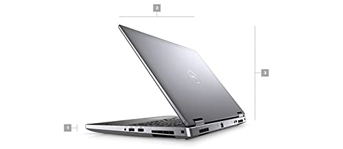 2019 Dell Precision 7540 Laptop 15.6" - Intel Core i5 9th Gen - i5-9400H - Core 4.3Ghz - 256GB SSD - 16GB RAM - Nvidia Quadro T1000 - 1920x1080 FHD - Windows 10 Pro Carbon (Renewed)