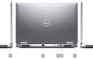 2019 Dell Precision 7540 Laptop 15.6" - Intel Core i5 9th Gen - i5-9400H - Core 4.3Ghz - 256GB SSD - 16GB RAM - Nvidia Quadro T1000 - 1920x1080 FHD - Windows 10 Pro Carbon (Renewed)