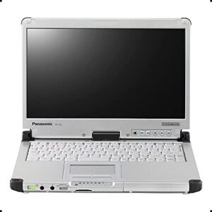 Panasonic Toughbook CF-C2 12.5 Inch Laptop , Intel Core i5 4300U up to 2.9GHz, 4G DDR3L, 240G SSD, WiFi, USB 3.0, VGA, HDMI, Windows 10 64 Bit-Multi-Language, English/Spanish/French(CI5)(Renewed)