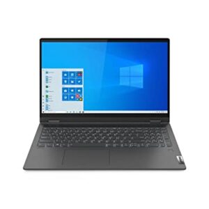 Latest Lenovo IdeaPad Flex 5 2-in-1 Laptop | 15.6" Touchscreen | AMD 6-Core Ryzen 5 5500U | 8GB RAM 512GB SSD | Radeon Graphics | Type-C | HDMI | Backlit Keyboard | Fingerprint | Windows 10 Pro
