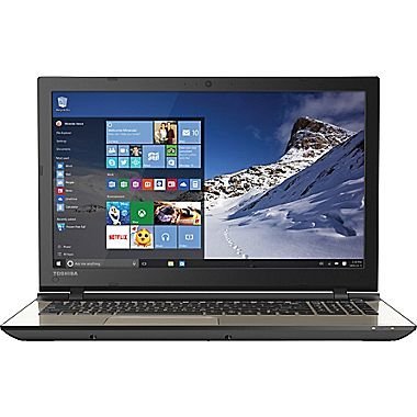 2016 Toshiba Satellite S55 15.6" Flagship High Performance Laptop PC. Intel Core i7-5500U Processor, 12GB RAM, 1TB HDD, DVD+/-RW, Bluetooth, Webcam, WIFI, Windows 10, Silver