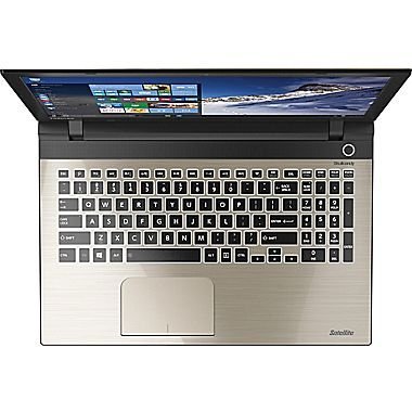 2016 Toshiba Satellite S55 15.6" Flagship High Performance Laptop PC. Intel Core i7-5500U Processor, 12GB RAM, 1TB HDD, DVD+/-RW, Bluetooth, Webcam, WIFI, Windows 10, Silver