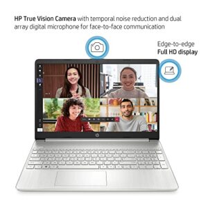 HP 2023 Pavilion 15.6’’ FHD Screen Laptop , Quad Core Intel i5-1135G7 (Upto 4.2GHz), 8GB RAM, 256GB SSD, Iris Xe Graphics HD Webcam, WiFi 6, Bluetooth, Long Hour Battery, Windows 11+HubxcelAccessory